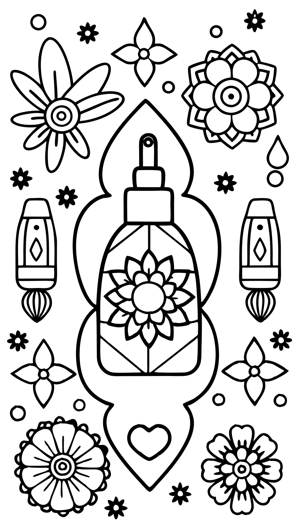 coloring pages nails